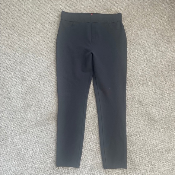 SPANX Charcoal Leggings - Picture 1 of 4